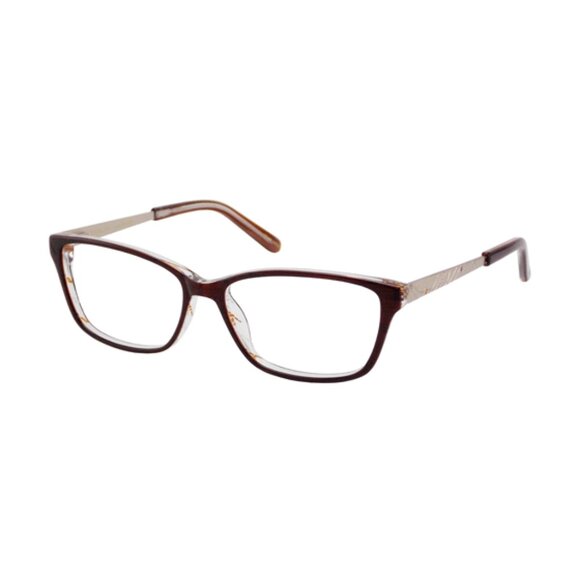 🖤3/$45🐝JILL STUART Women's Glasses Frames JS320 Black/Honey Small 53-14-135 - Picture 1 of 6